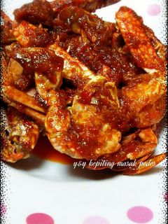 Foto resep kepiting saus pedas
