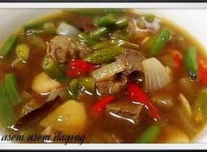 Foto resep asem asem daging sapi