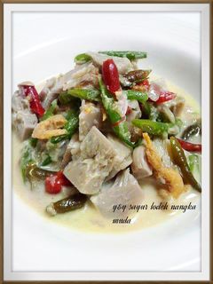 Foto resep sayur lodeh nangka muda