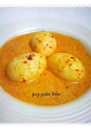 Foto resep Gulai telur