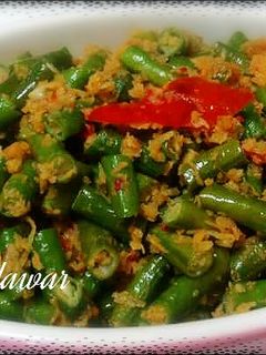 Foto resep Lawar kacang panjang