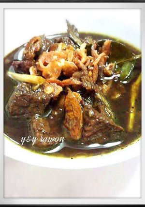 Foto resep rawon