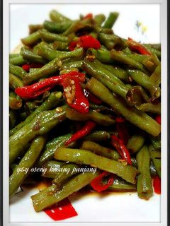 Foto resep Oseng kacang panjang