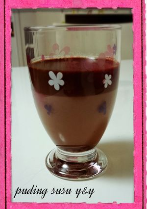 Foto resep real choco pudding kilat