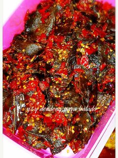 Foto resep Dendeng paru balado