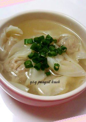 Foto resep Pangsit kuah 💝