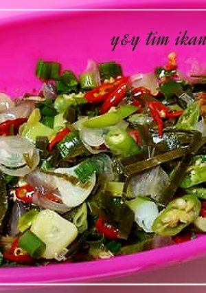 Foto resep Tim ikan asin peda