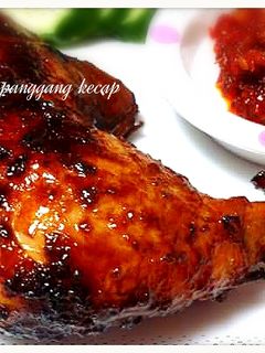 Foto resep ayam panggang kecap simple