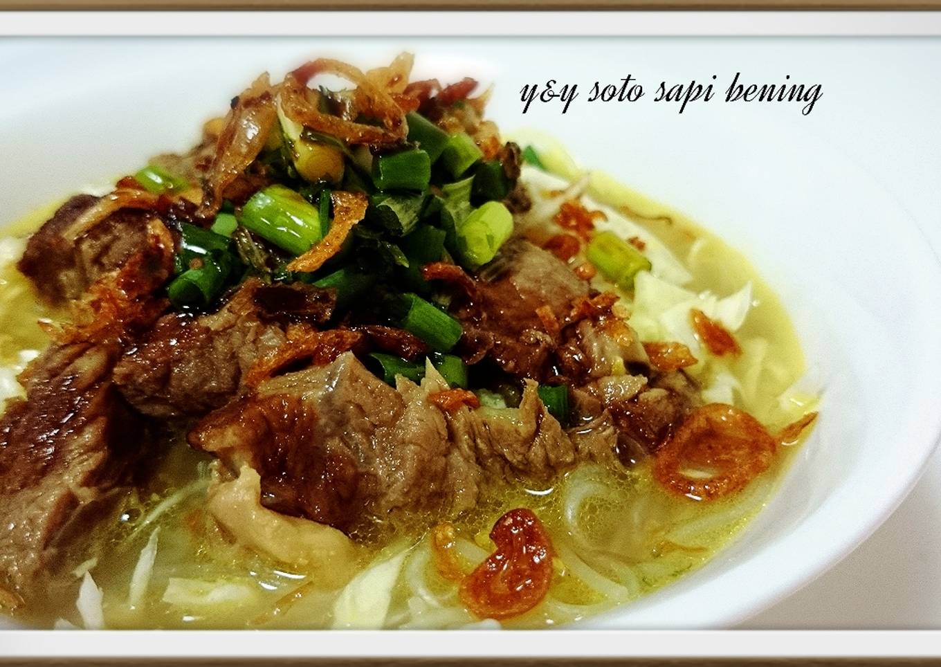 Soto sapi bening
