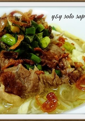 Foto resep Soto sapi bening