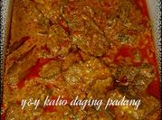 Gambar kalio daging