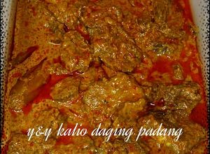 Foto resep kalio daging padang