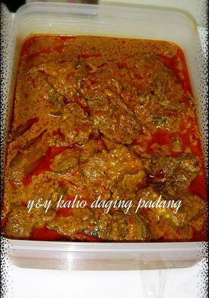 Foto resep kalio daging padang