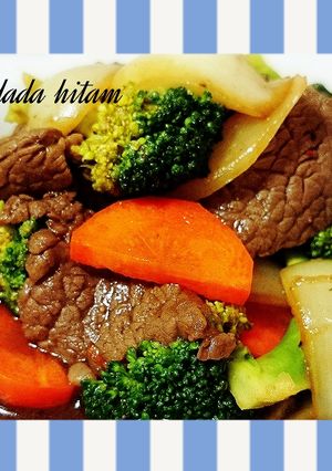 Foto resep Sapi lada hitam