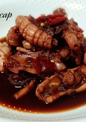 Foto resep Cumi masak kecap