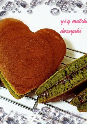 Foto resep My ❤ matcha nutella dorayaki
