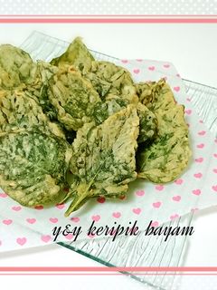 Foto resep Keripik bayam 💝