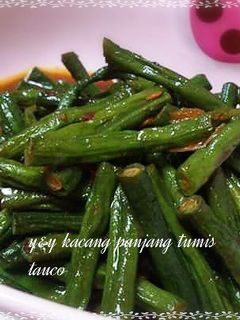 Foto resep Kacang panjang tumis tauco