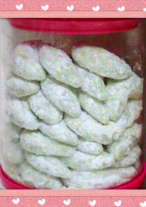Foto resep Putri salju pandan
