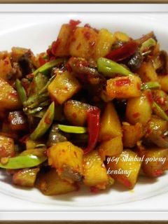 Foto resep Sambel goreng kentang