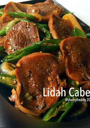 Foto resep Lidah Sapi Cabai Hijau