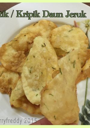 Foto resep Cistik Kripik Daun Jeruk