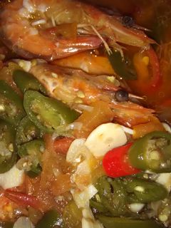 Foto resep Udang Tumis Pedas Manis