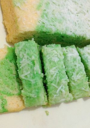 Foto resep Bolu Zebra Nutrisari Keju