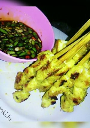 Foto resep Sate ayam bumbu rempah