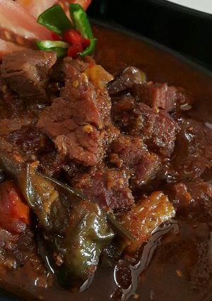 Foto resep Bistik Sapi dan Terong Ala Mama