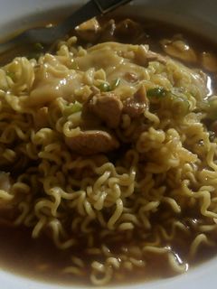 Foto resep Ramen mie telor 
