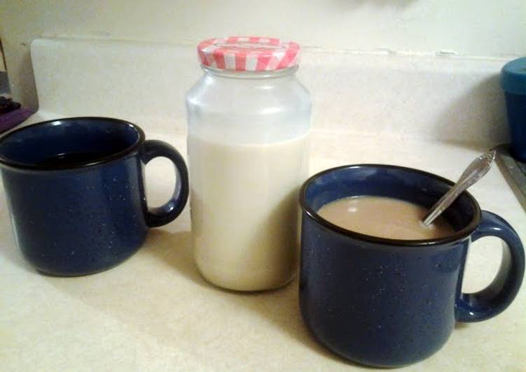 Easiest Way to Make Speedy French Vanilla Coffee Creamer