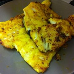 A picture of Deep-fried Fish Marinated with Thai Herbs.