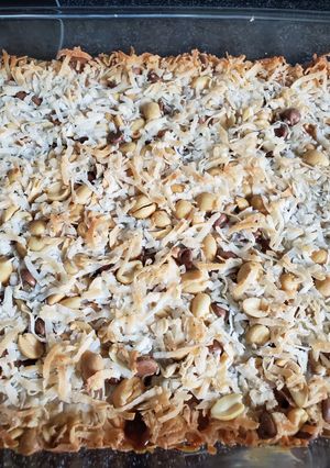 A picture of Magic cookie bars.