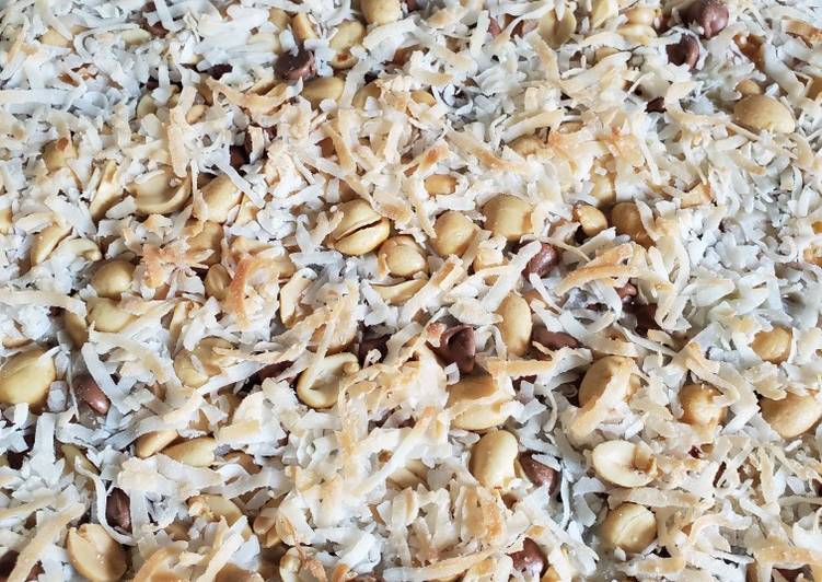 Recipe of Homemade Magic cookie bars