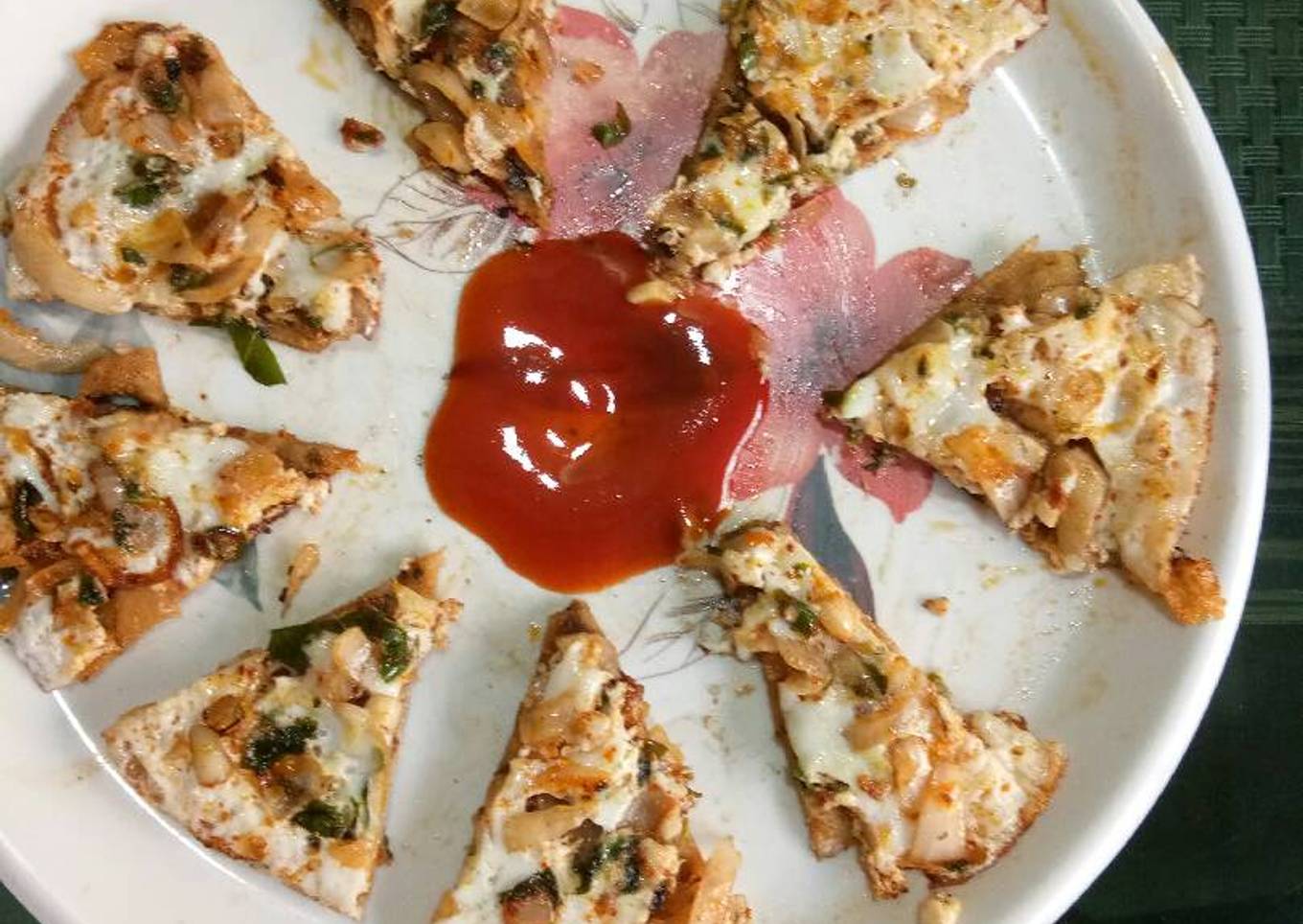 Healthy pizza (jwari base)