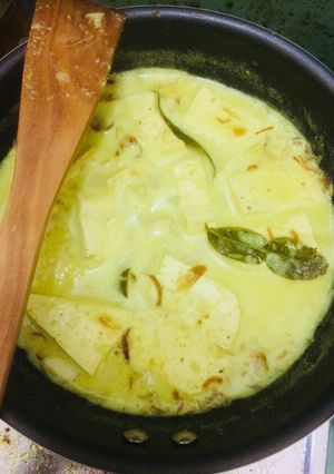 Foto resep Kare ayam tahu tempe