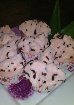 Foto resep bolu kukus bintik