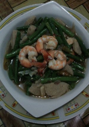 Foto resep oseng campur asam pedas