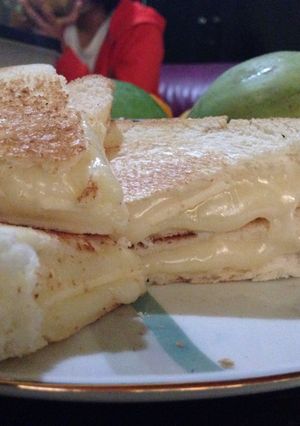 Foto resep Double cheese sandwich