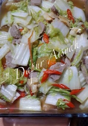 Foto resep Tumis Sawi Bakso