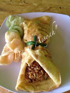 Foto resep Nasgor Terasi Kemul Telur