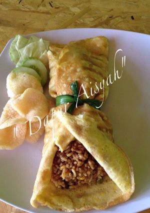 Foto resep Nasgor Terasi Kemul Telur