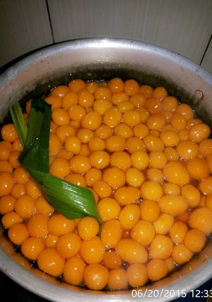Foto resep BIJI SALAK Kuah Santan