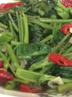 Foto resep Tumis kangkung ala kadarnya 😊