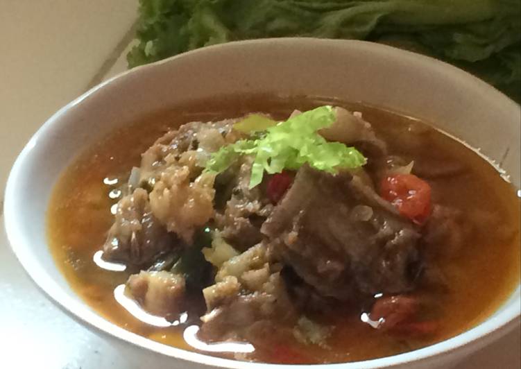 Bahan meracik Krecek Daging, Sempurna