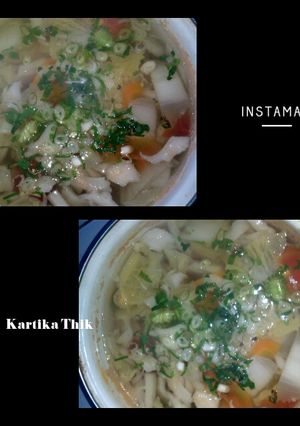 Foto resep Sop Jamur dan Kawan Kawan