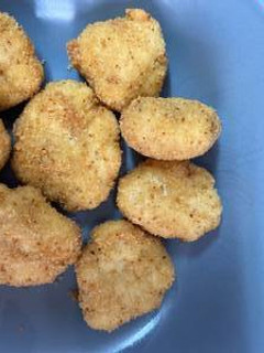 Una foto de Nuggets caseros