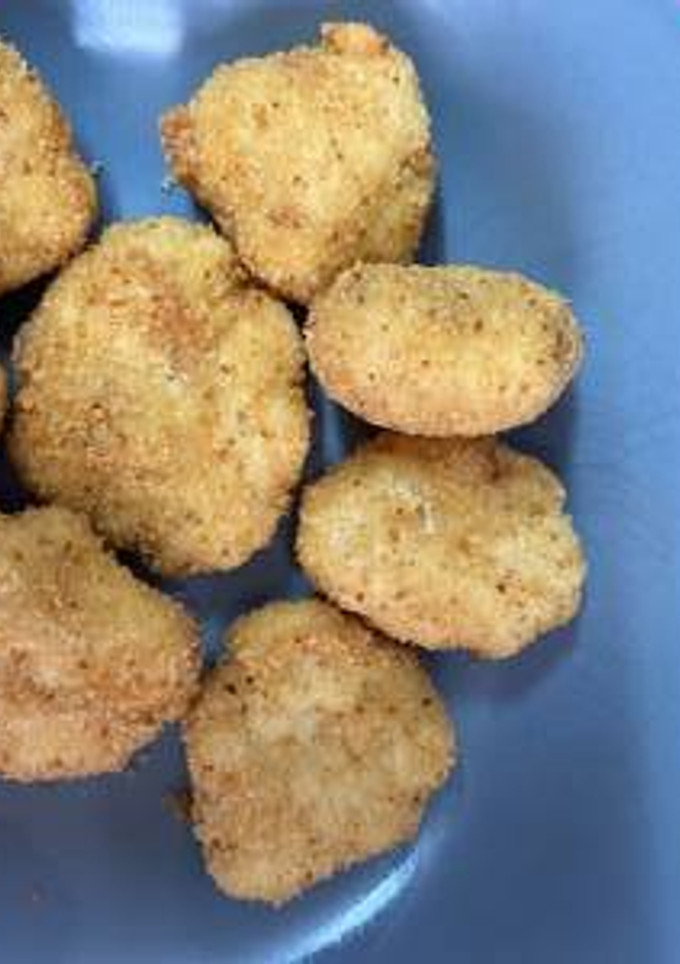 Una foto de Nuggets caseros