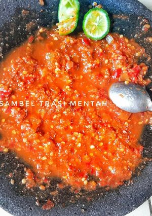 Foto resep Sambel Trasi Mentah